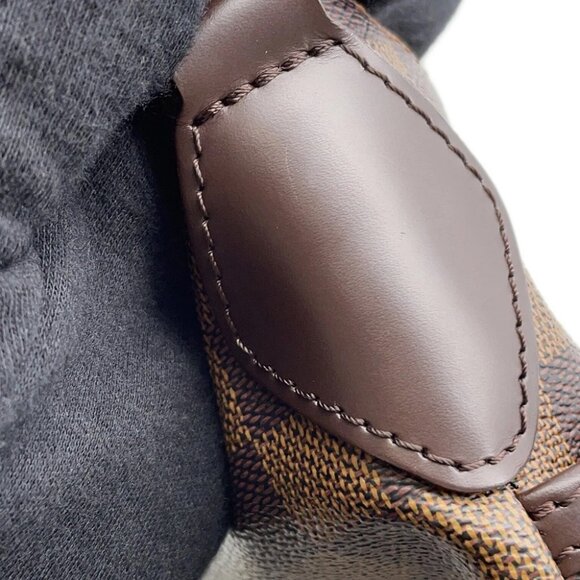 LOUIS VUITTON Bloomsbury Size PM Damier Ebene Canvas Red - Picture 6 of 15